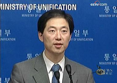 Der Sprecher des südkoreanischen Ministeriums für Wiedervereinigung, Chun Hae-sung